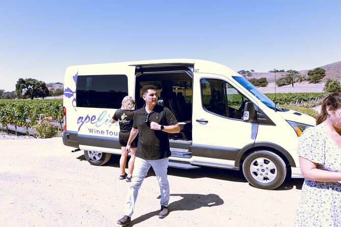 3-Winery Santa Ynez Tour with Picnic Lunch from Santa Barbara - Small Group Comfort: Deluxe Vehicle, Max 9, and a Host in Your Corner