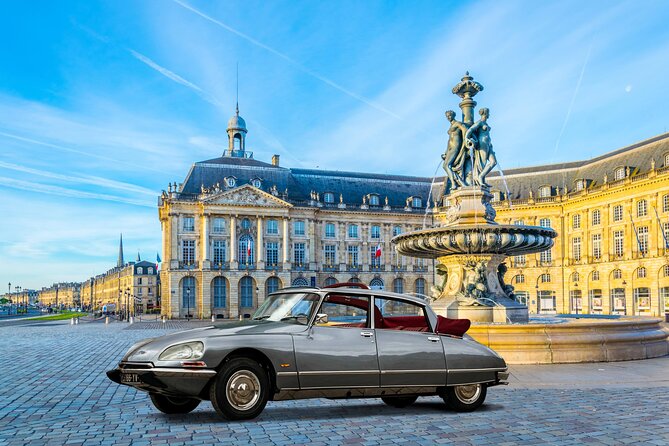 3H private city tour of Bordeaux and vineyard in a Citroën DS - Key highlights worth knowing