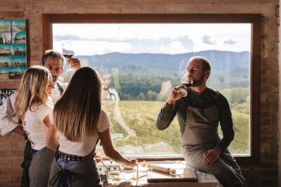 A Brunello Cooking Class with Vineyards View Winery - Castello Tricerchi: the castle stop that gives the wine context