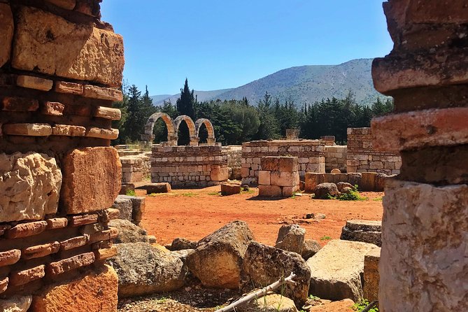 Anjar, Baalbek & Ksara Winery - Byblos guided stop: Phoenician ruins and souks time