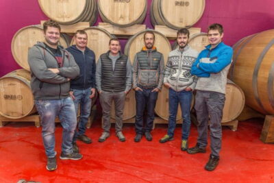Aosta Valley: Visit and wine tasting at the Grosjean winery - The Guided Walk Starts in the Aging and Bottling Cellar