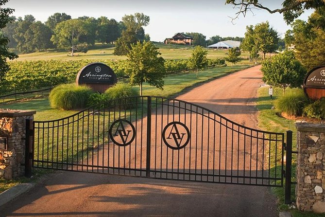 Arrington Vineyard Winery Round-Trip Shuttle Transportation from Nashville - Arrington Vineyards On Your Terms: Music, Grounds, and Kix Brooks Property