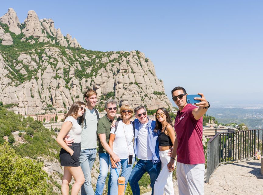 Barcelona: Montserrat, Winery Tour & Lunch with Wine Tasting - Santa Maria de Montserrat: A 45-Minute Tour That Gives Context