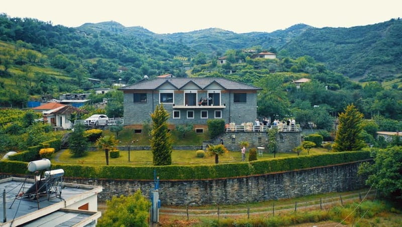 Berat 4x4 Off-Road & Vineyard Wine Tasting - Malinat village sightseeing: quick views, big vineyard footprint