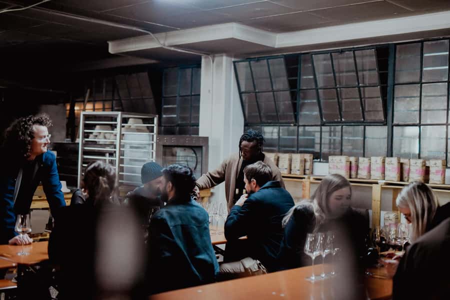 Cape Town: Urban Winery Cellar Tour & Tastings - Cheese, charcuterie, and bread: the snack that makes wine taste better