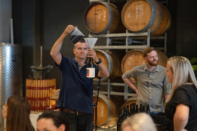 City Winery Brisbane Wine Blending Workshop - Fortitude Valley session plan: what happens during 90–120 minutes