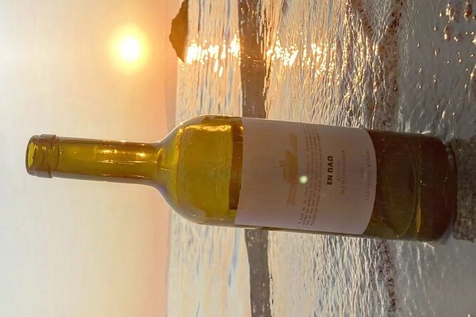 Corinth Winery Tour and Organic Fine Wine Tastings - The tasting: four local wines plus a real plate of local foods