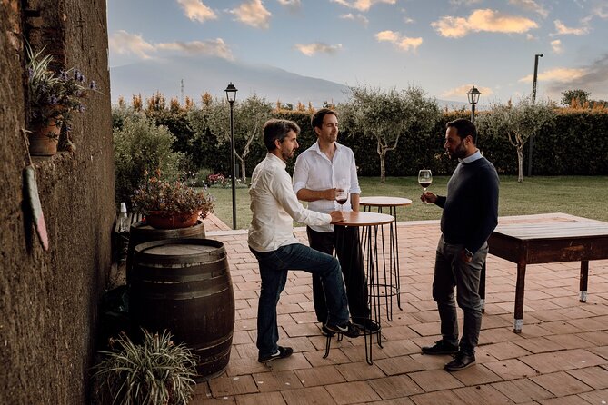 Etna Urban Winery - Sunset vineyard Walk and Tasting Dinner - The palmento visit: seeing Etna wine history with your own eyes