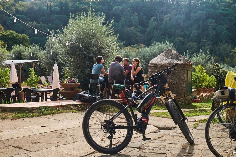 Florence: Chianti E-Bike Tour with Tuscan Lunch & Winery - Riding back to Florence: another view for the last chapter