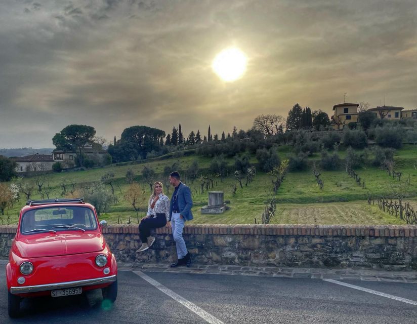Florence: Vintage Fiat 500 Tour with Wine Tasting at Winery - What to do when you arrive at Via del Campuccio