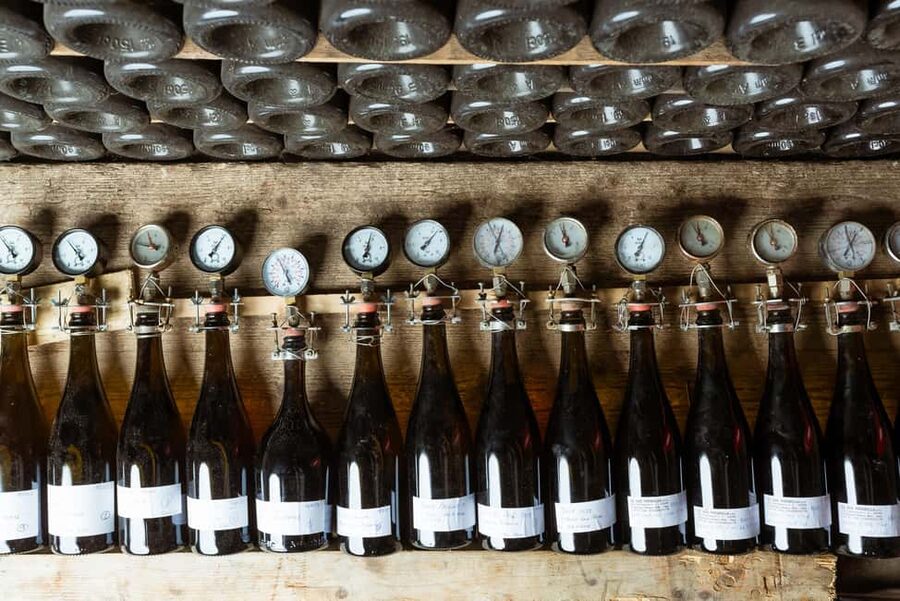 Franciacorta: visit the vineyard, cellar, and enjoy an Edea To tasting - The 1942 winery cellar: concrete tanks and the family story