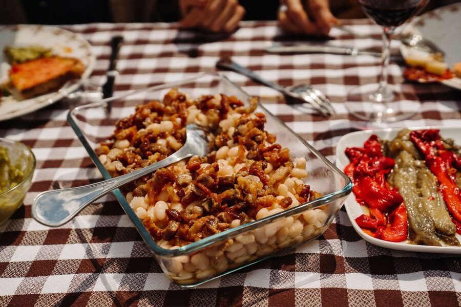 From Barcelona: Montserrat & Cava Winery Day Trip - Lunch in the Vines: Outdoor Table, Rain Plan, and Local Food Focus