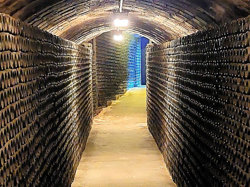 From Barcelona: Penedès E-Bike Tour with 2 Winery Visits - Stop 2: the cellar tour plus 4 more premium tastings and snacks