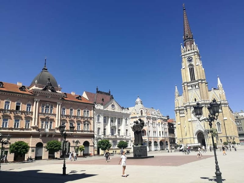 From Belgrade: Novi Sad & Fruska gora & winery and monastery - Krušedol Monastery on Fruska Gora: Orthodox art with mountain air