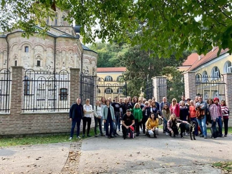 From Belgrade: Novi Sad & Fruska gora & winery and monastery - Petrovaradin Fortress: Danube views, tunnels, and Exit in the walls