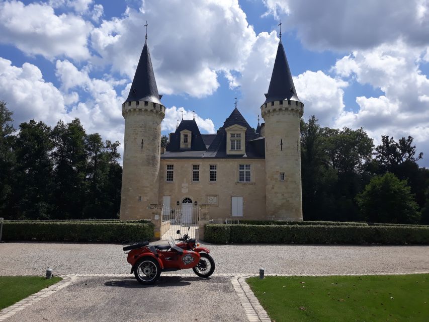 From Bordeaux: Médoc Vineyard and Chateau Tour by Sidecar - The Vineyard Photo Stop and the 45-Minute Bike Tour