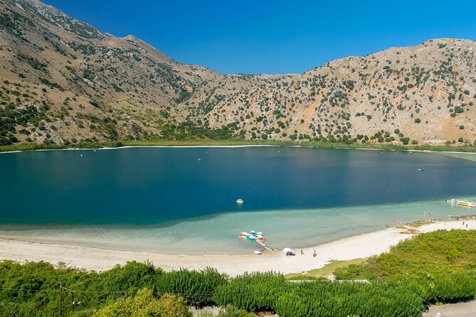 From Chania Private half day Winery-Olive factory-Kournas lake - Private Pickup in a Mercedes V-Class or Jeep Renegade: Comfort That Saves Energy