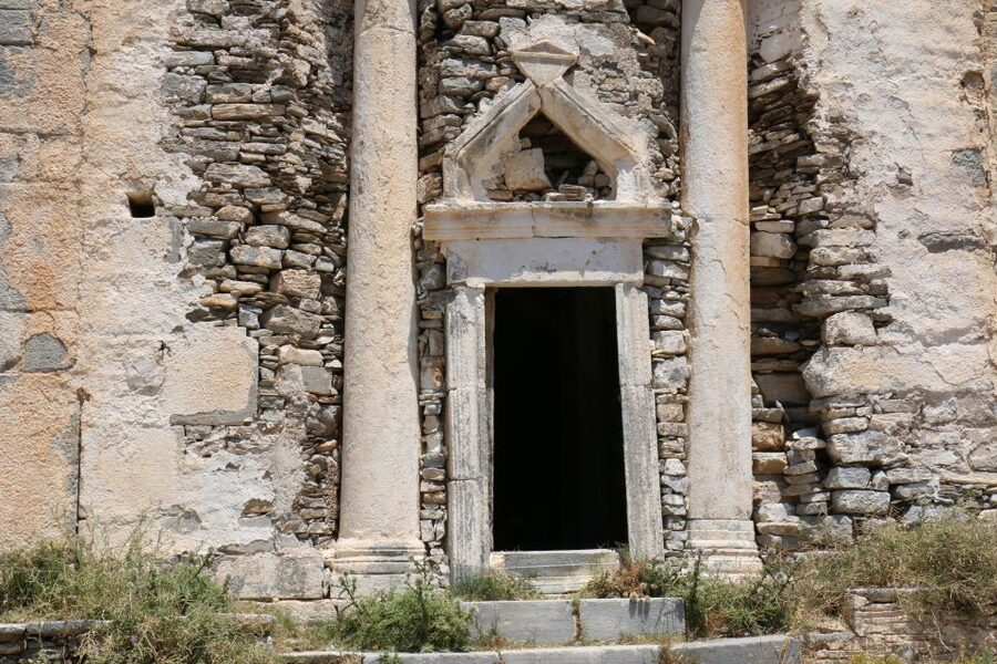 From Ios: RIB Boat Trip to Sikinos Island and Winery Tour - Episkopi Temple: An Ancient Roman Burial Monument Turned Church