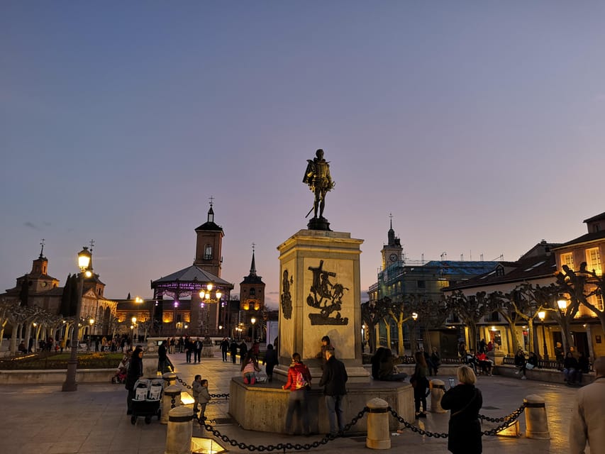 From Madrid: Alcalá de Henares, Winery Tour & Wine Tasting - Cervantes walking route: where the city story clicks