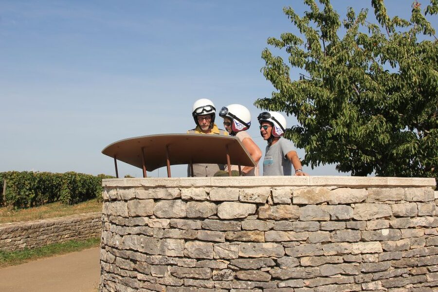 From Meursault: Private Sidecar Tour & Vineyard Wine Tasting - Meeting at Meursault’s Church and Getting Ready to Ride