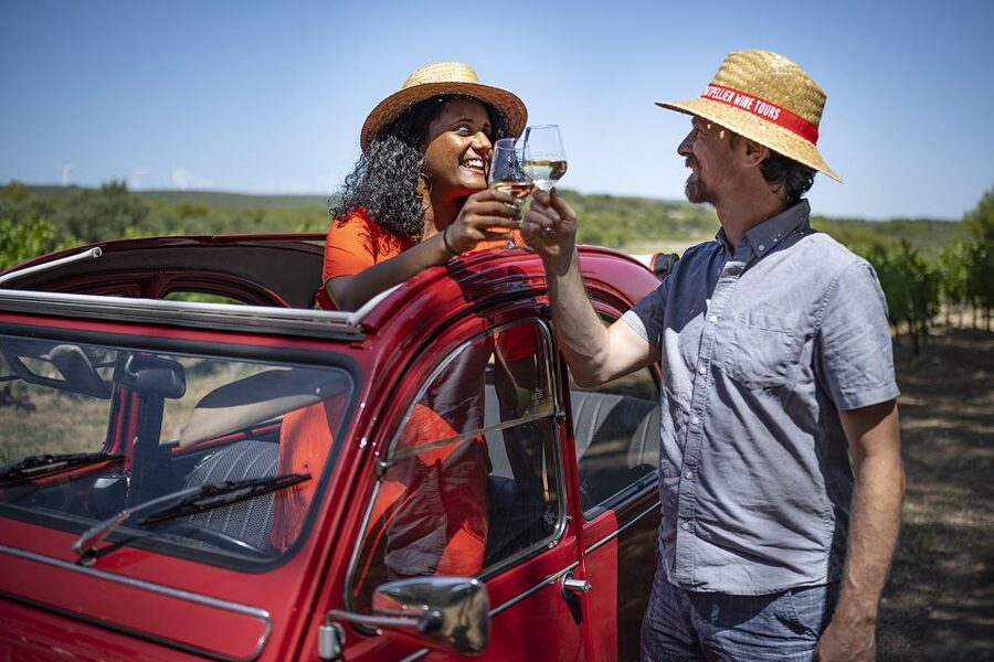 From Montpellier: Winery Tour in a Vintage Citroën 2CV - Hotel Pickup, Private Group Timing, and How the Day Flows