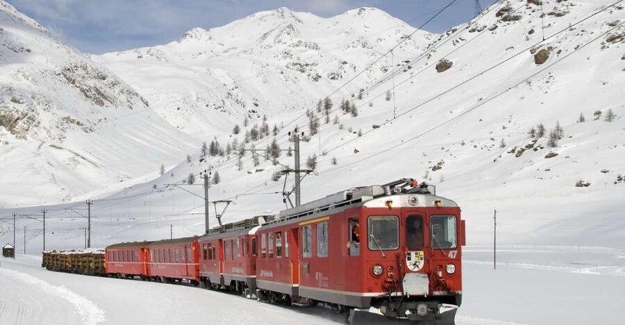 From Saint Moritz: Bernina Red Train with Winery Tasting - Key points to know before you go