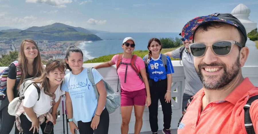 From San Sebastian: Guided Coastal Hike with Winery Tasting - Getaria finish: old streets, Elcano, Balenciaga, and fish-grill energy