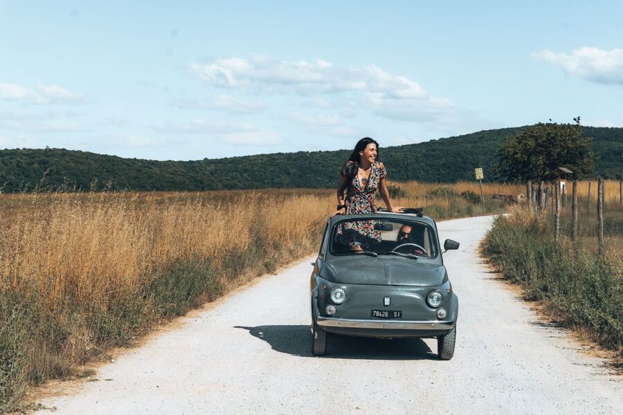 From Siena: Day Tour in a Vintage Fiat 500 with Winery - The Drive: Manual Fiat 500 Rules and Real-World Safety
