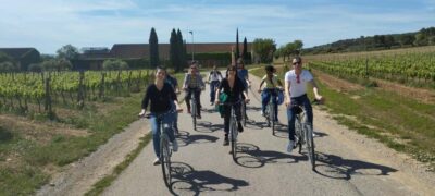 From Sitges: Cycling Tour with Winery visit and Tasting - Getting there: the van ride and the first-mile “you’re good” feeling