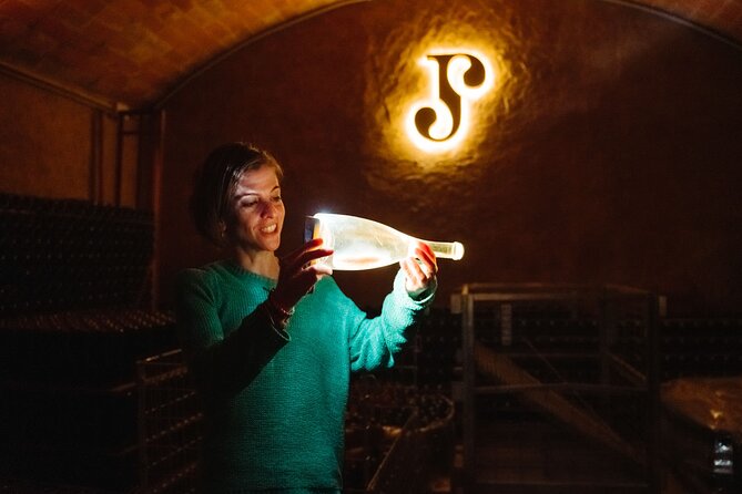 Full-Day Trip Barcelona to Montserrat Monastery & Cava Winery - Carrer de Joan i Jaume Ràfols: cava country by 4x4 and a family lunch