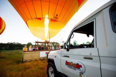 Gold Coast: Hot Air Balloon Flight+Vineyard Breakfast+Alpaca - Balloon Inflation: The Moment You’ll Keep Trying to Describe