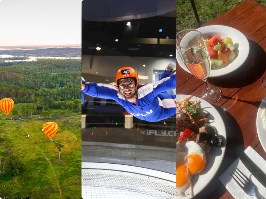 Gold Coast: Hot Air Balloon, Winery Breakfast & iFly - What to Bring (and What Not to Bring) for Balloon + Vineyard + iFLY