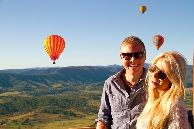 Gold Coast Hot Air Balloon + Winery Breakfast + Return Transfers - O’Reilly’s Grand Homestead breakfast with bubbly: what’s on the table