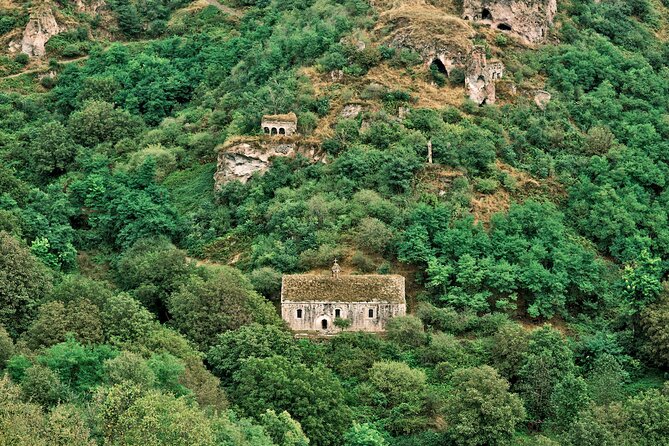Group Tour: Hin Areni Winery, Tatev (wayback on Ropeway), Khndzoresk Caves - Khndzoresk Caves: stone carpets, cave homes, and the swing bridge
