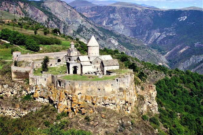 Group Tour: Shaki waterfall, Tatev monastery & ropeway, Hin Areni winery - Stop 3: Wings of Tatev ropeway over the Vorotan Gorge