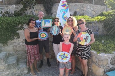 Karpathos Creative Workshop for Mosaic in the vineyard - 3 Hours of Tile Work: What Happens From Start to Finish