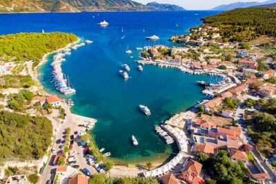 Kefalonia Highlights: Robola Winery, Melissani Lake & Fiscardo - Agios Gerasimos Monastery: Pink Brick, Big Island Importance
