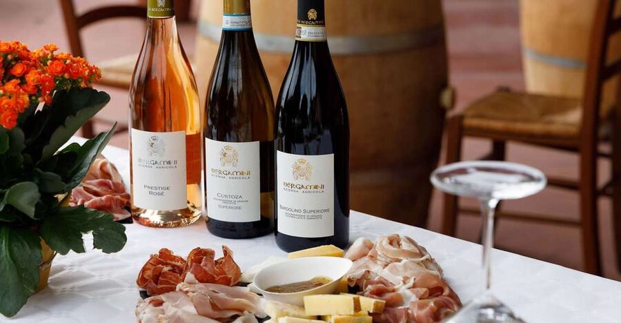 Lazise: Winery Tour with Garda Wines and Food Tasting - Entering Bergamini Vini: where the tour starts and how it flows