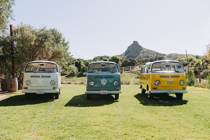 Malibu: Vintage VW Bus and Vineyard Tour - Snacks and photo stops: the breaks that make it feel like Malibu