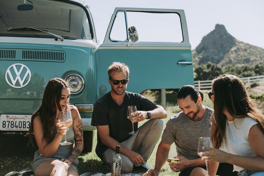 Malibu: Vintage VW Bus and Vineyard Tour - Guides make the whole thing: Stephanie, Ben, and Elena