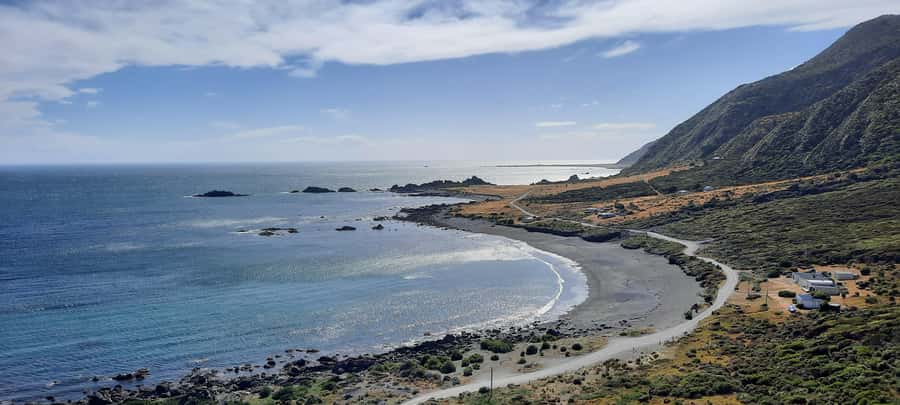 Martinborough Winery and South Wairarapa Wild Coast Tour - Lake Ōnoke (Lake Ferry) Walk and the Finish at Lake Ferry Hotel