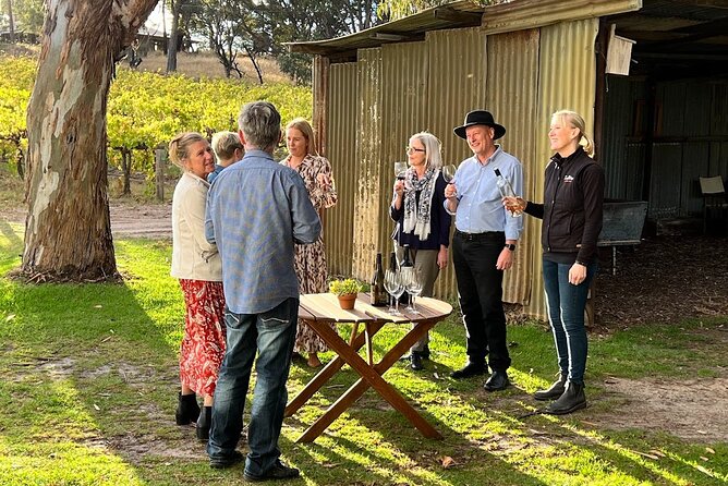 McLaren Vale Winery Small Group Tour with Wine Tasting and Lunch - Lunch at Richard Hamilton: regional platter plus a glass of wine