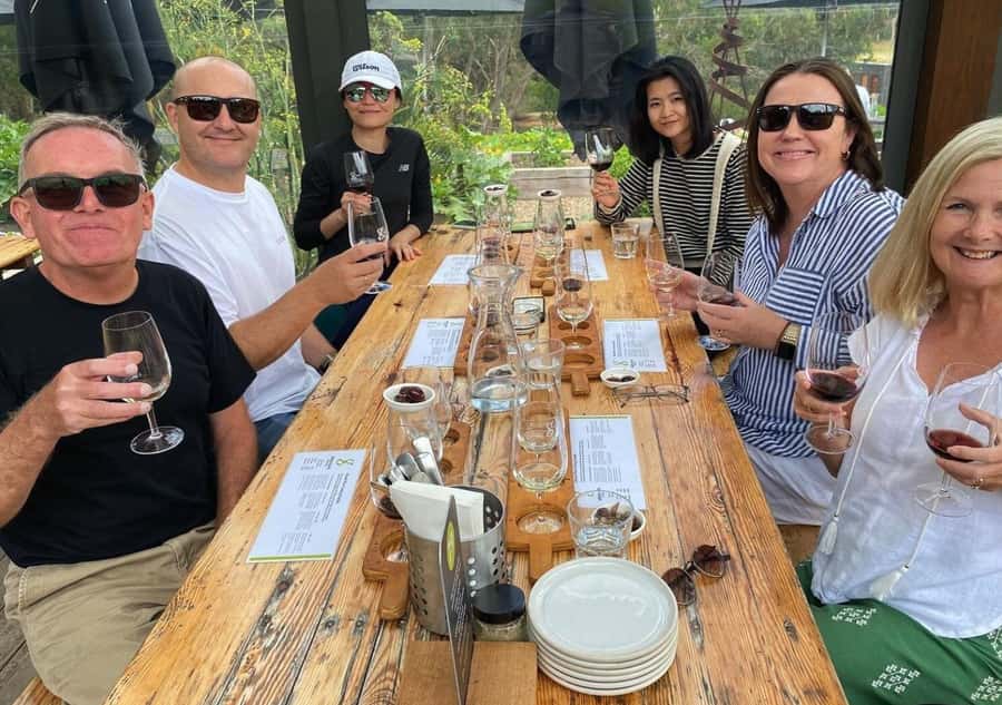 Melbourne/Mornington: Peninsula Hot Springs and Winery Tour - Green Olive Estate: a lunch built for wine lovers