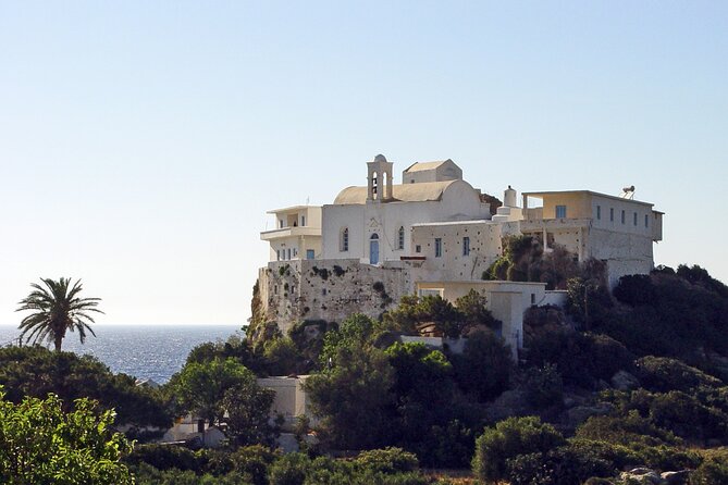 Monastery, Elafonissi and Winery Tour from Chania - Chrysoskalitissa Monastery: A fast, striking first stop near Elafonissi