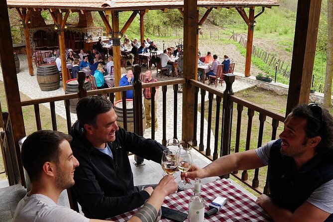 Monastery Winery Tour and Wine Tasting - How the afternoon flows: cellar tour, terrace or lounge, then tasting