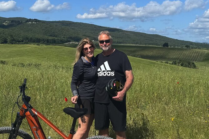 MONTALCINO Private E-Bike & Brunello Winery Experience - Colsereno in Montalcino: barrel tasting, then a lunch built for lingering