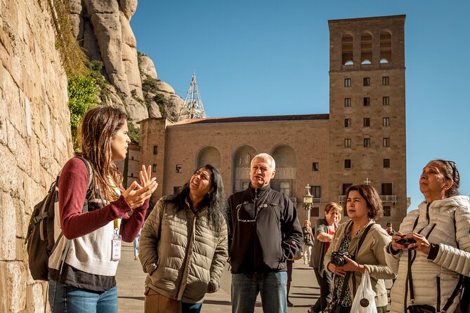 Montserrat with Black Madonna, Winery Tour & Lunch | Private Tour - A Cogwheel Train Morning to Santa Maria de Montserrat Abbey