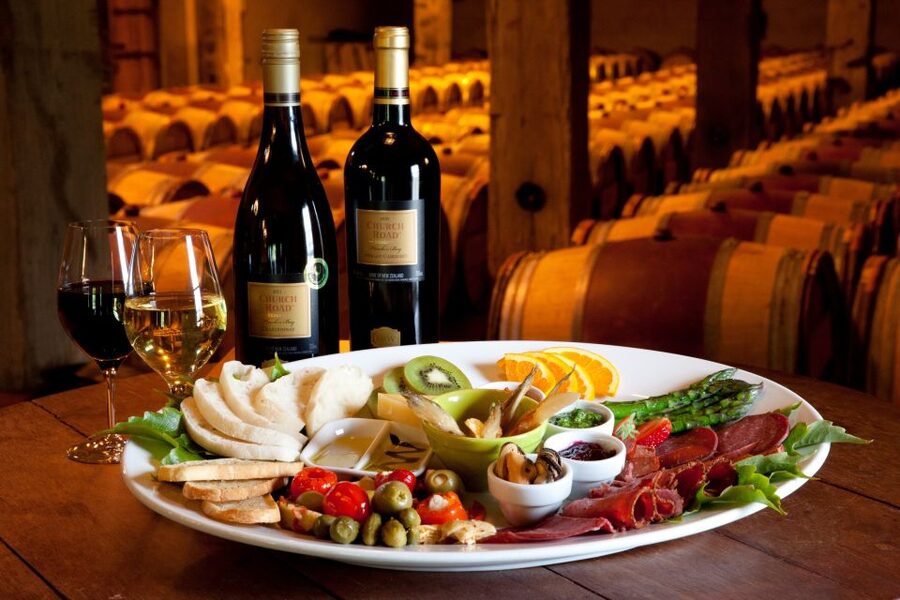 Napier: Winery + Gin Tasting Tour with Lunch Thu Fri Sat - Askerne Estate finish: cheese, biscuits, aromatic wines, and that family-run feel