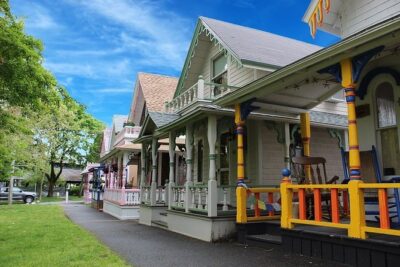 Oak Bluffs, Martha's Vineyard Audio Tour - Camp meeting association area: gingerbread cottages and the optional museum