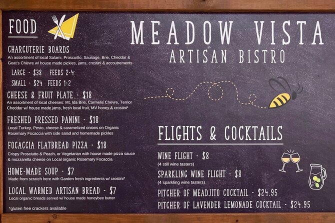 Okanagan Bee Tour and Lunch at Winery in Kelowna - Lunch at the Bistro: The Farm-to-Table Meal You’re Actually Waiting For
